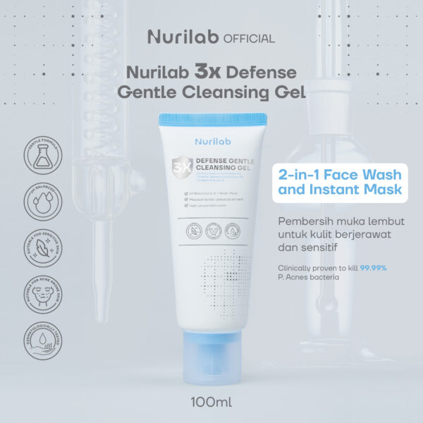 NURILAB 3X Defense Gentle Cleansing Gel